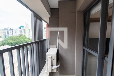 Varanda de kitnet/studio para alugar com 1 quarto, 19m² em Liberdade, São Paulo