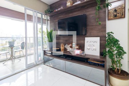 Sala de apartamento à venda com 2 quartos, 75m² em Vila Gertrudes, São Paulo