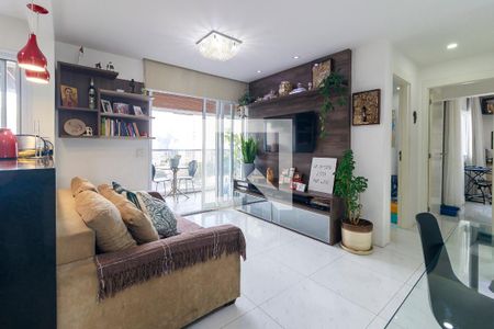 Sala de apartamento à venda com 2 quartos, 75m² em Vila Gertrudes, São Paulo