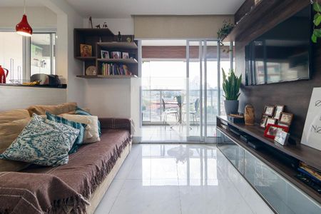 Sala de apartamento à venda com 2 quartos, 75m² em Vila Gertrudes, São Paulo