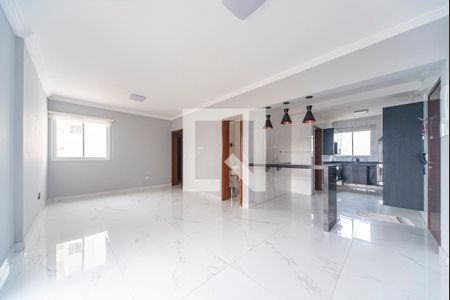Sala de apartamento para alugar com 3 quartos, 96m² em Campestre, Santo André