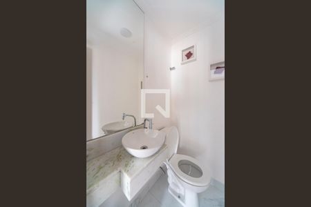 Lavabo de apartamento para alugar com 3 quartos, 96m² em Campestre, Santo André