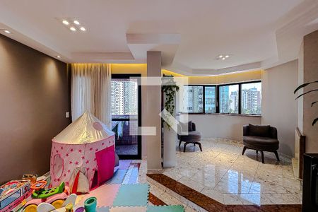 Sala de apartamento para alugar com 3 quartos, 240m² em Jardim Analia Franco, São Paulo