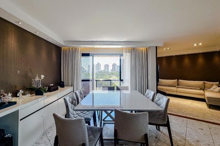 Sala de Jantar de apartamento para alugar com 3 quartos, 240m² em Jardim Analia Franco, São Paulo