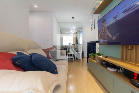 Sala de apartamento à venda com 2 quartos, 51m² em Chácara Santo Antônio (zona Leste), São Paulo