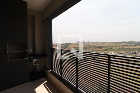 Sacada da Sala/Cozinha de apartamento para alugar com 2 quartos, 70m² em Quintas de São José, Ribeirão Preto