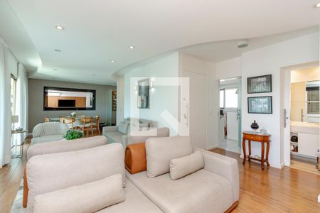 Sala de apartamento à venda com 3 quartos, 145m² em Brooklin, São Paulo