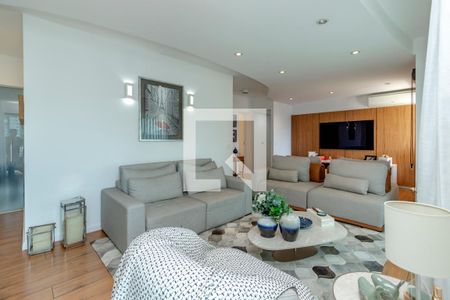 Sala de apartamento à venda com 3 quartos, 145m² em Brooklin, São Paulo