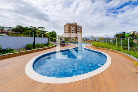 Área comum de apartamento à venda com 1 quarto, 44m² em Buritis, Belo Horizonte