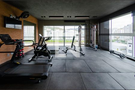 Área comum de apartamento à venda com 1 quarto, 44m² em Buritis, Belo Horizonte