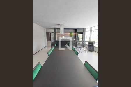 Área comum de kitnet/studio para alugar com 1 quarto, 25m² em Moema, São Paulo