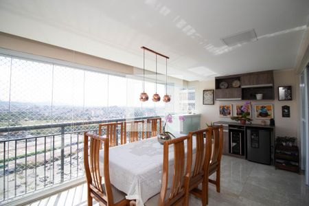 Varanda da Sala de apartamento à venda com 3 quartos, 154m² em Jardim Flor da Montanha, Guarulhos