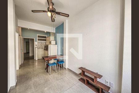 Sala de apartamento para alugar com 1 quarto, 86m² em Embaré, Santos
