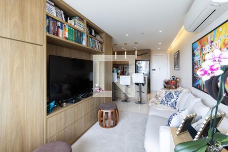 Sala de apartamento para alugar com 2 quartos, 60m² em Jardim das Perdizes, São Paulo