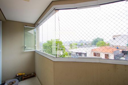 Varanda gourmet de apartamento à venda com 2 quartos, 52m² em Casa Branca, Santo André