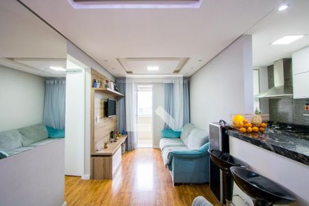 Sala de apartamento à venda com 2 quartos, 52m² em Casa Branca, Santo André
