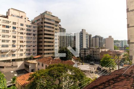 Vista da Sala de apartamento à venda com 2 quartos, 90m² em Icaraí, Niterói