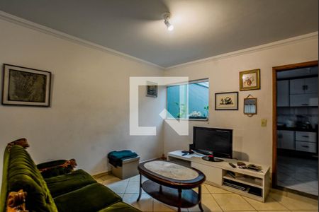 Sala de casa à venda com 3 quartos, 163m² em Vila Alzira, Santo André