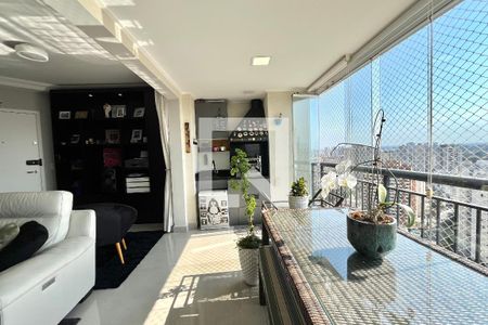 Varanda da Sala de apartamento à venda com 2 quartos, 81m² em Vila Mascote, São Paulo