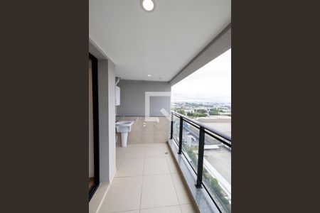 Varanda da Sala de apartamento à venda com 3 quartos, 76m² em Tamboré, Barueri