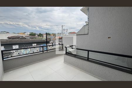 Varanda de casa à venda com 3 quartos, 125m² em Vila Camilópolis, Santo André