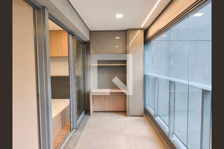 Varanda da Sala de apartamento para alugar com 1 quarto, 41m² em Vila Mariana, São Paulo