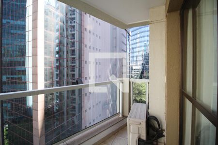 Varanda da Sala de apartamento para alugar com 2 quartos, 63m² em Vila Olímpia, São Paulo