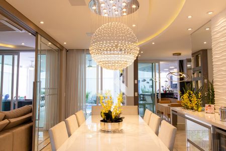 Sala 3 de casa de condomínio à venda com 5 quartos, 460m² em Alphaville Dom Pedro, Campinas