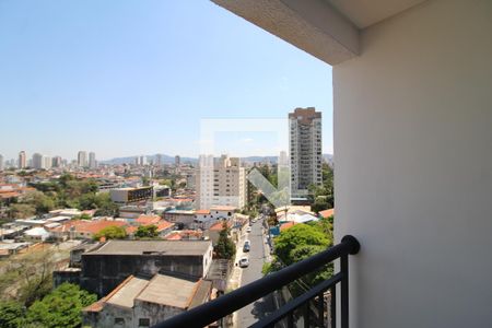 Varanda da Sala/Cozinha de apartamento à venda com 1 quarto, 38m² em Santana, São Paulo