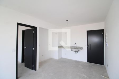 Sala/Cozinha de apartamento à venda com 1 quarto, 38m² em Santana, São Paulo