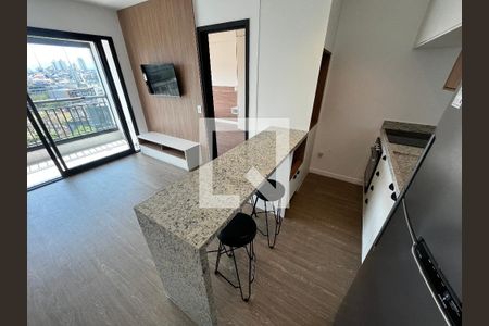 Sala/Cozinha de apartamento à venda com 1 quarto, 39m² em Santana, São Paulo