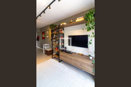 Sala de Estar de apartamento à venda com 3 quartos, 79m² em Brooklin Novo, São Paulo