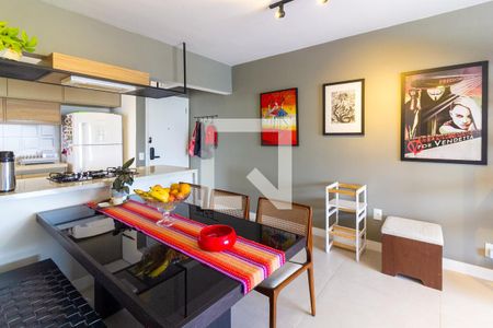 Sala de Jantar de apartamento à venda com 3 quartos, 79m² em Brooklin Novo, São Paulo