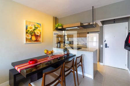Sala de Jantar de apartamento à venda com 3 quartos, 79m² em Brooklin Novo, São Paulo