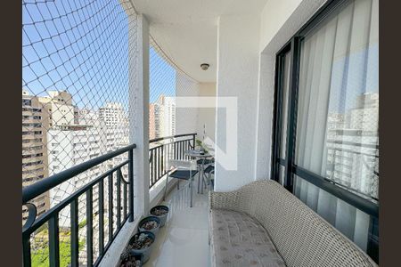 Varanda de apartamento à venda com 3 quartos, 119m² em Perdizes, São Paulo