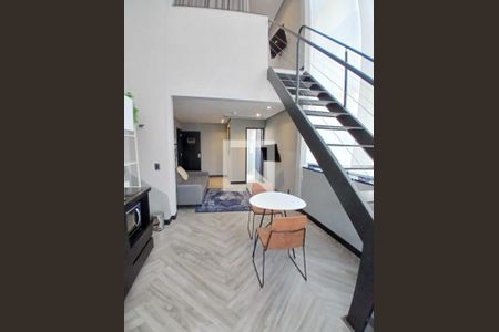 Sala de kitnet/studio para alugar com 1 quarto, 56m² em Bairro da Liberdade, São Paulo