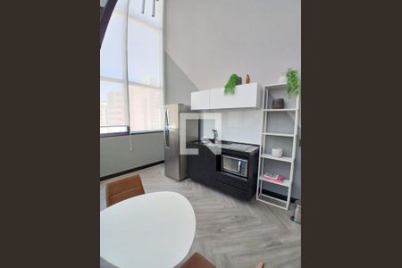 Sala/Cozinha de apartamento para alugar com 1 quarto, 55m² em Bairro da Liberdade, São Paulo
