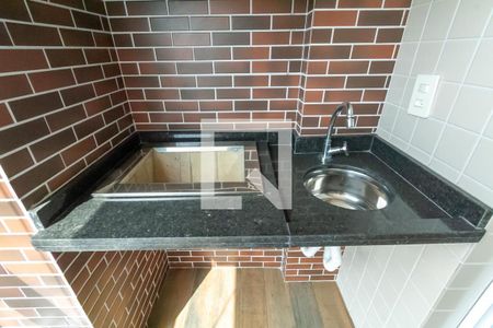 Varanda Gourmet de apartamento à venda com 2 quartos, 62m² em Jardim Andrea Demarchi, São Bernardo do Campo