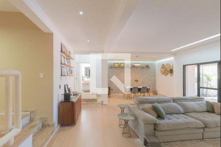 Sala de casa de condomínio à venda com 4 quartos, 390m² em Parque Nova Campinas, Campinas