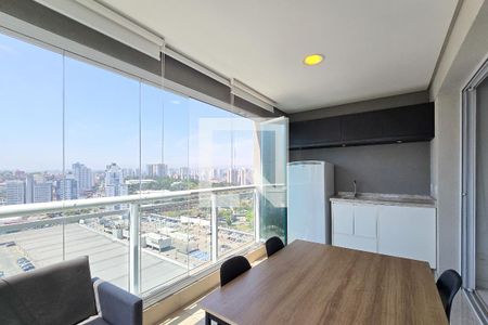 Sacada de apartamento para alugar com 1 quarto, 41m² em Centro, São Bernardo do Campo