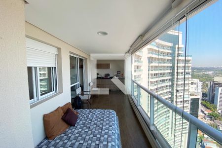 Varanda de apartamento para alugar com 2 quartos, 77m² em Pinheiros, São Paulo