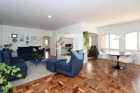 Sala de apartamento à venda com 3 quartos, 123m² em Cerqueira César, São Paulo