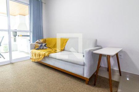 Sala de apartamento para alugar com 3 quartos, 120m² em Aviação, Praia Grande