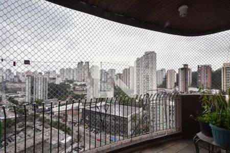 Varanda de apartamento à venda com 4 quartos, 273m² em Vila Andrade, São Paulo