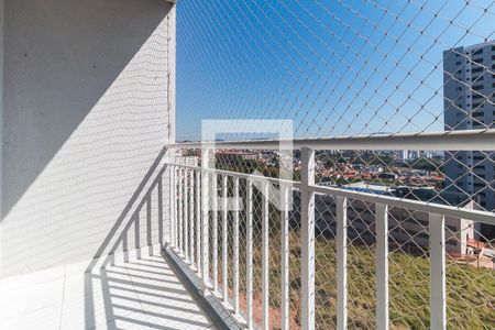 Varanda da Sala/Cozinha de apartamento para alugar com 3 quartos, 67m² em Mogi Moderno, Mogi das Cruzes