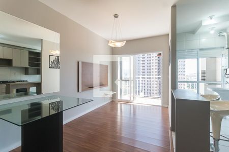 Sala/Cozinha de apartamento para alugar com 3 quartos, 67m² em Mogi Moderno, Mogi das Cruzes