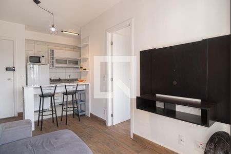 Sala de apartamento para alugar com 1 quarto, 35m² em Bela Vista, São Paulo