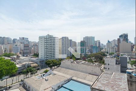 Vista da Varanda da Sala de apartamento para alugar com 1 quarto, 35m² em Bela Vista, São Paulo