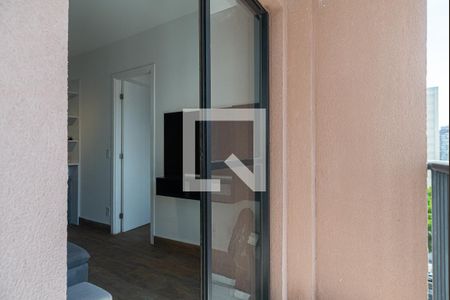 Varanda da Sala de apartamento para alugar com 1 quarto, 35m² em Bela Vista, São Paulo