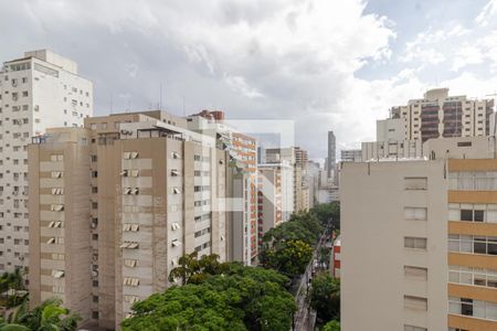 Sacada da Suíte 1 de apartamento à venda com 1 quarto, 58m² em Itaim Bibi, São Paulo